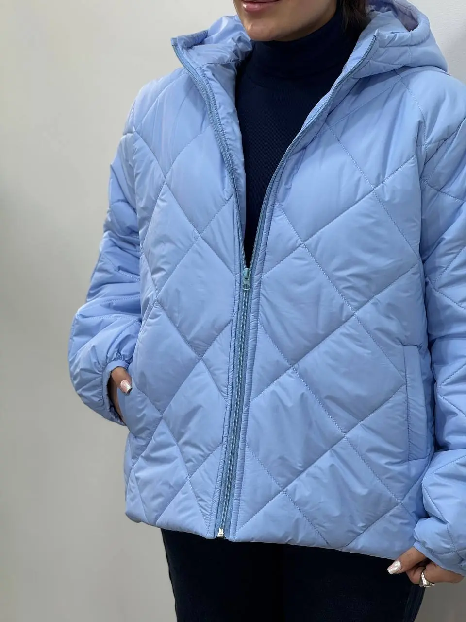 کاپشن زنانه کلاهدار هلیا